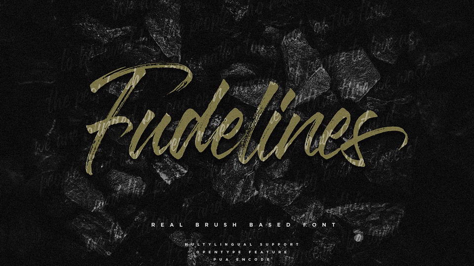

Fudelines Font: An Exceptional Brush Stroke Font for Any Design Setting