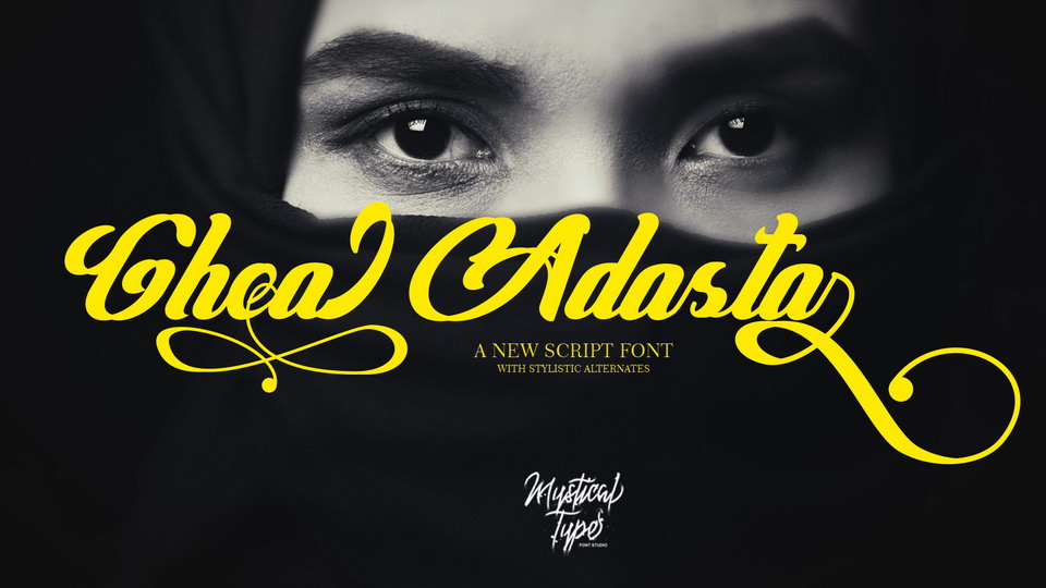 

Ghea Adasta: An Extraordinary Modern Calligraphy Script for Visually Stunning Designs