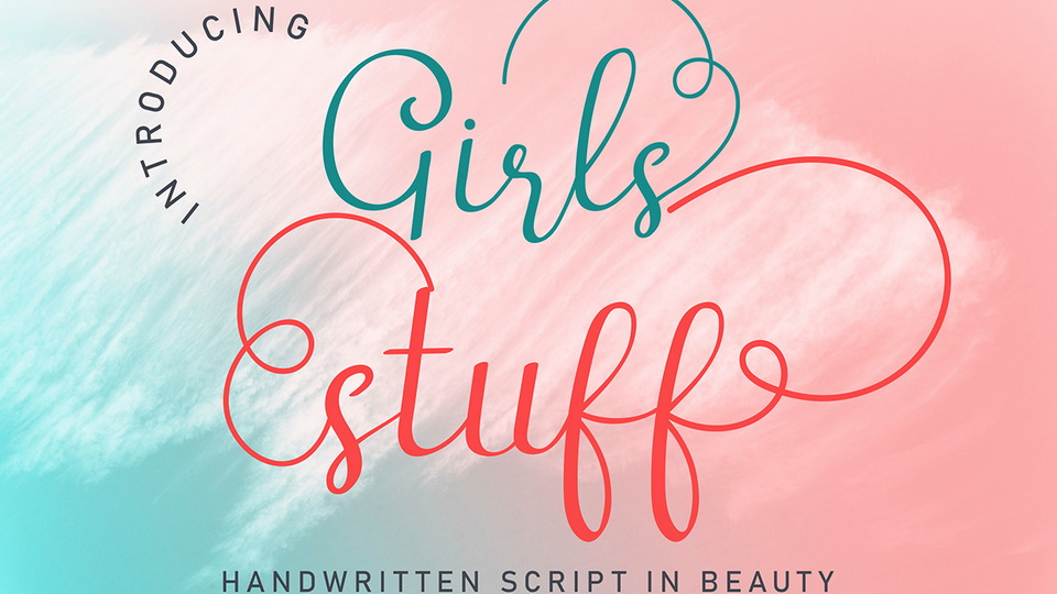

Girls Stuff Font: The Perfect Way to Make Your Project Stand Out
