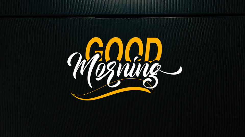 

Goodmorning: An Outstanding Hand-Brushed Font That Exudes Charm and Personality