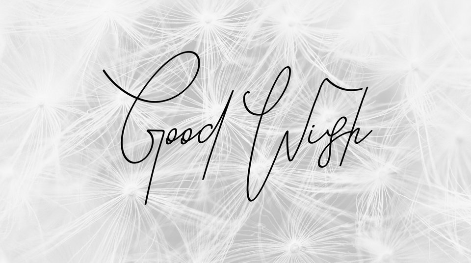 

Good Wish: A Classic and Sophisticated Signature Script Font