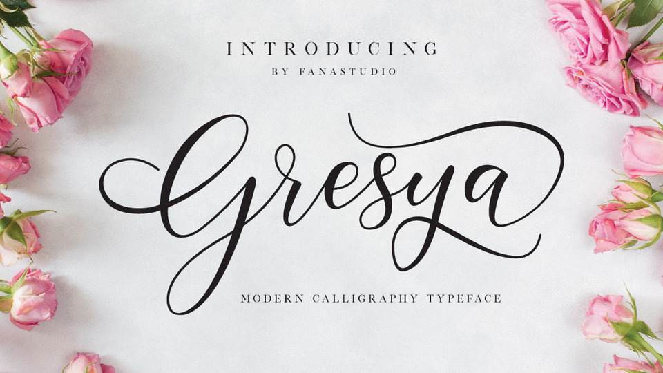 

Gresya Script: A Stunning Handwritten Font with a Unique, Elegant and Stylish Look