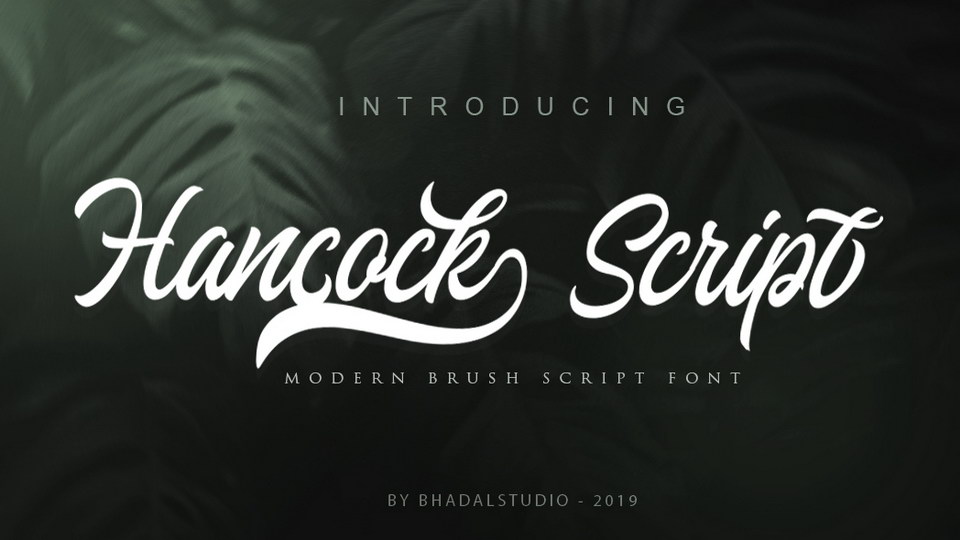 

Hancock Script: An Incredibly Versatile Hand Lettered Typeface