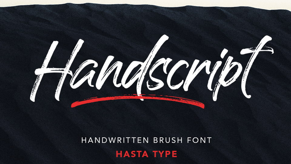 

Handscript: A Unique Handwritten Brush Font for Diverse Design Projects