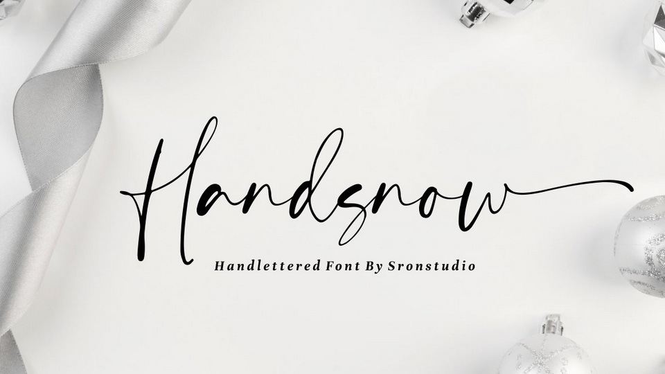 

Handsnow: An Incredible Calligraphy Font to Make Any Design Project Stand Out