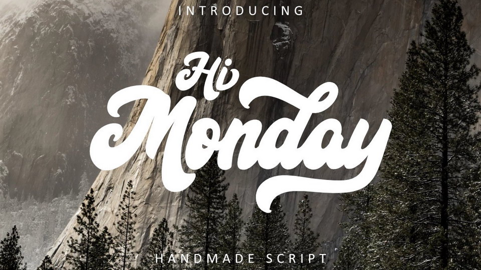 

Monday Script: A Captivating and Stylish Font with Vintage Vibes and Modern Sensibilities