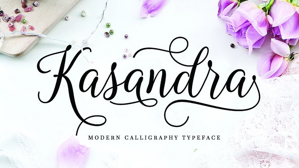 

Kasandra Script: A Truly Remarkable Modern Calligraphy Font