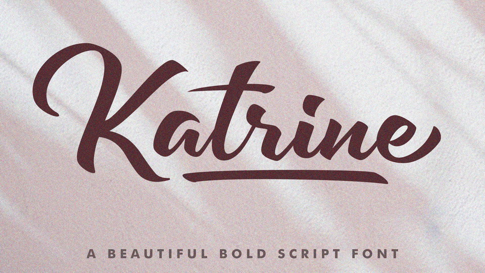 

Katrine Font: A Modern Font with Unique, Dynamic and Fluid Design