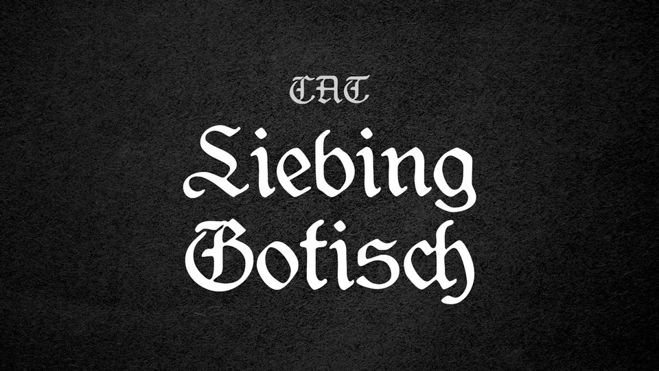 

Liebing Gothisch: A Timeless Classic Typeface from the 1930s