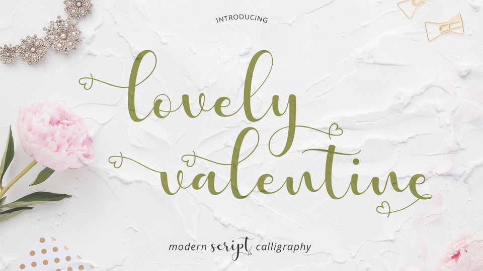 

Lovely Valentine: A Unique Font Blending Classic and Modern Styles for a Truly Captivating Look