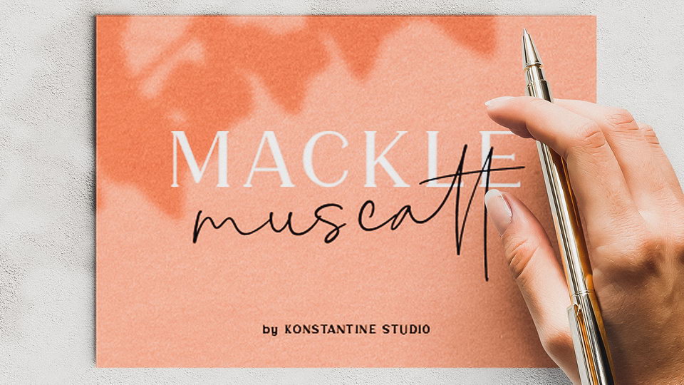 

Mackle Script: An Excellent Choice for Any Branding Project