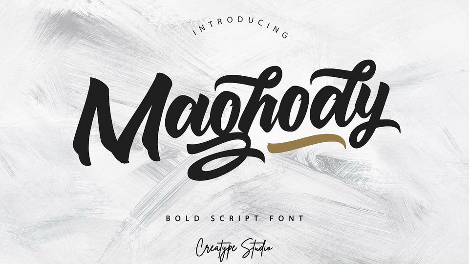 

Maghody Script: A Truly Remarkable Font with Bold and Strong Natural Movement
