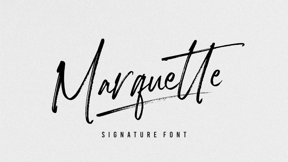 

Marquette: A Unique Script Font with a Rustic Aesthetic