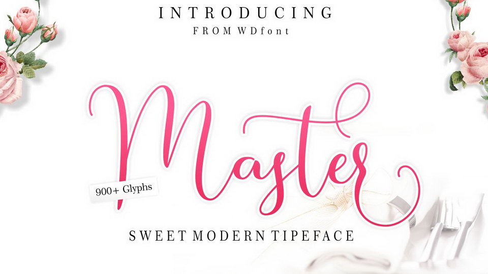 

Master Script: An Elegant and Versatile Font for Unique Designs