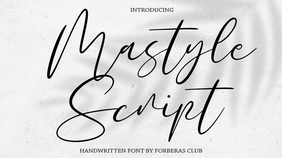 
 Mastyle Script