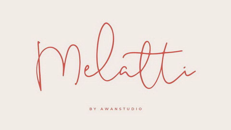  

Exploring the Creative Possibilities of Melatti: A User-Friendly Hand-Lettering Script