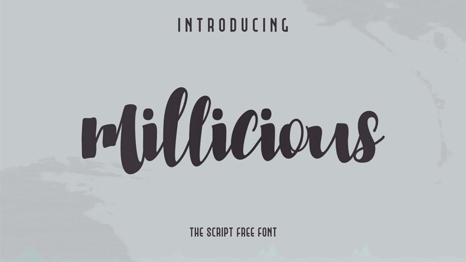 
Millicious: A Beautiful Handwritten Font Perfect for Strong Projects