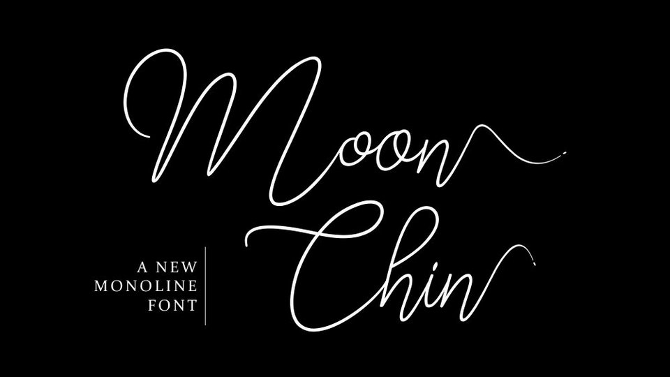 

Moon Chin: A Stunning Connecting Script