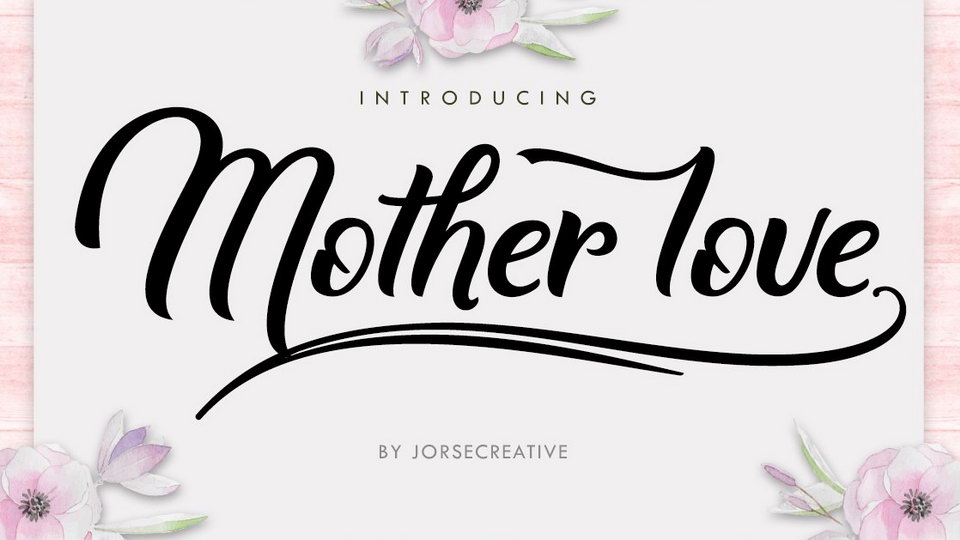  

Mother Love Font: A Modern Calligraphy Font with Timeless Appeal