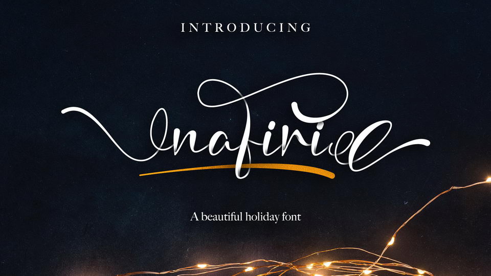  

Nafiri Font: Bringing the Magic of Christmas and Winter Holidays to Life