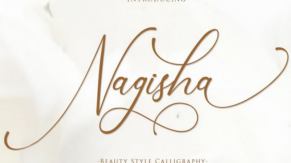 

Nagisha: An Amazing Calligraphy Font with Endless Possibilities