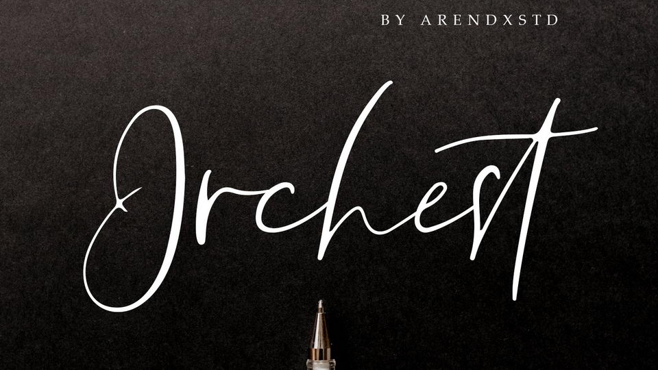 

Orchest: A Luxurious and Truly Unique Calligraphy Style for Any Branding Design