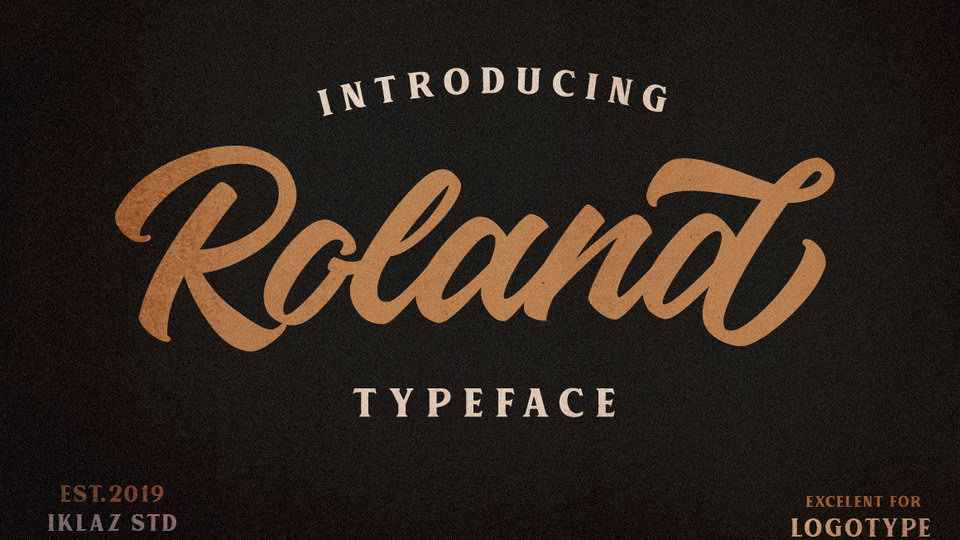  

Roland: An Incredible Script Font for a Vintage Look