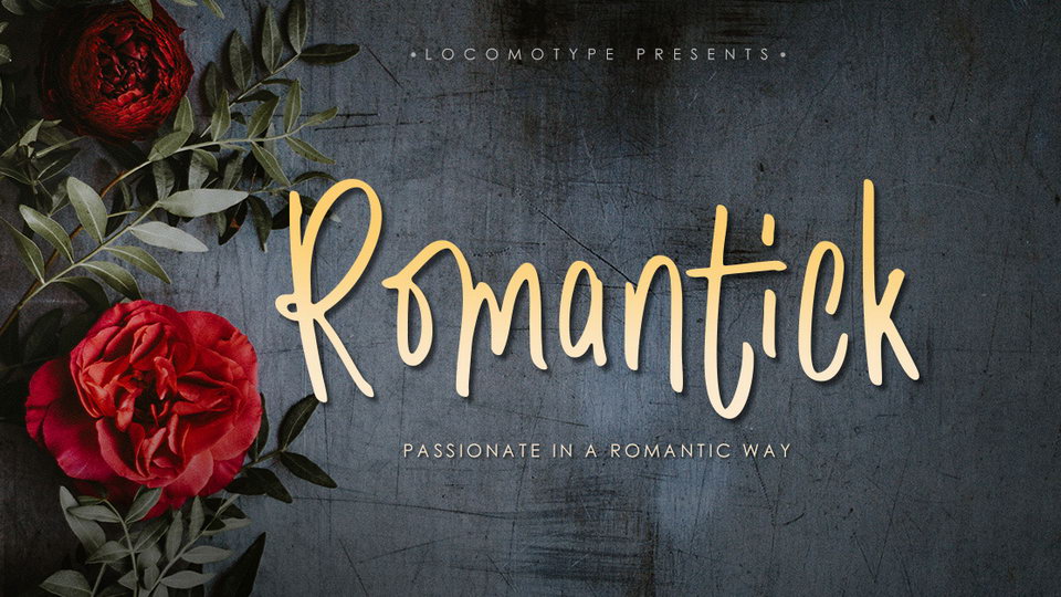 

Romantick: A Semi-Script Font With a Hint of Romance