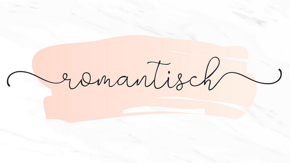  

Romantisch: An Unparalleled Modern Calligraphy Script