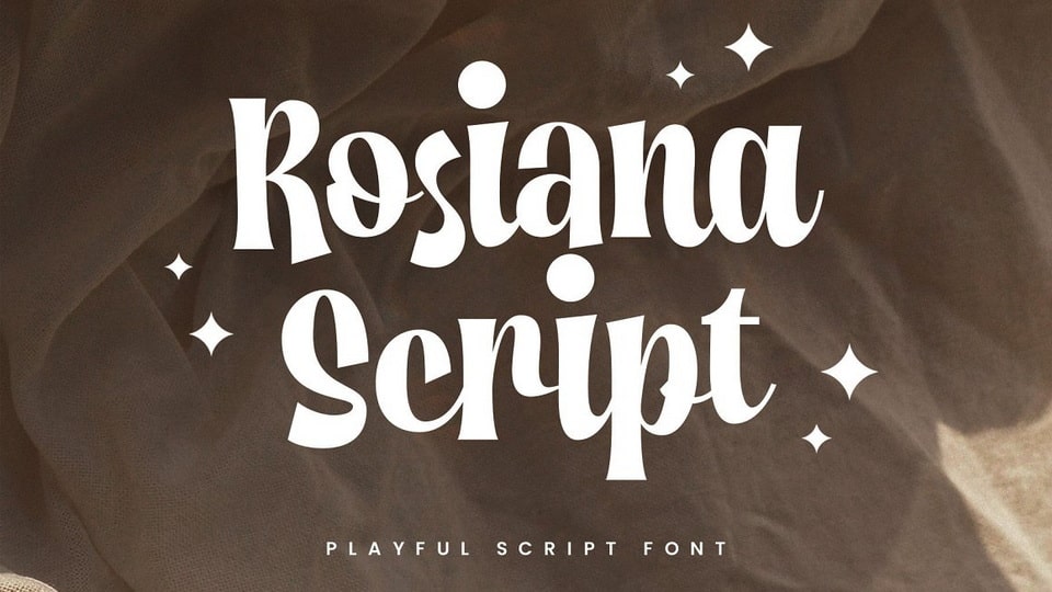 

Rosiana Script: The Perfect Choice for Any Design Project