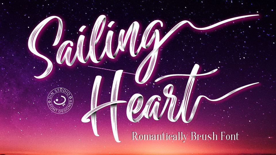

Saling Heart Script Font: An Exquisite and Unique Hand Lettered Script Font for Your Design Projects