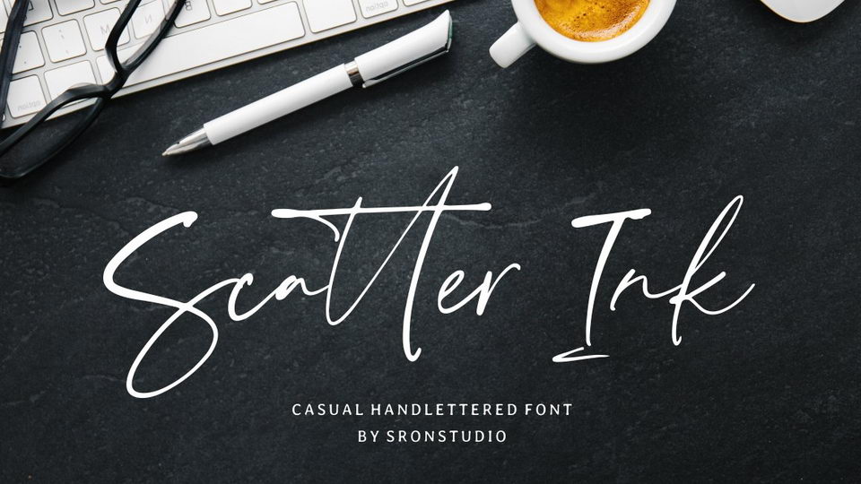 

Scatter Ink: An Incredibly Stylish and Natural Handwritten Font