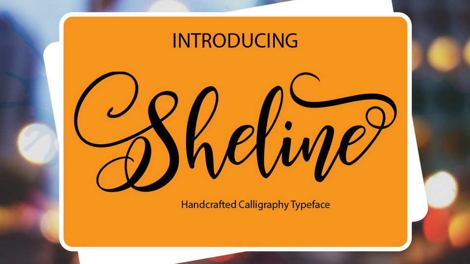 

The Sheline Typeface: An Elegant and Sophisticated Choice for Design Projects