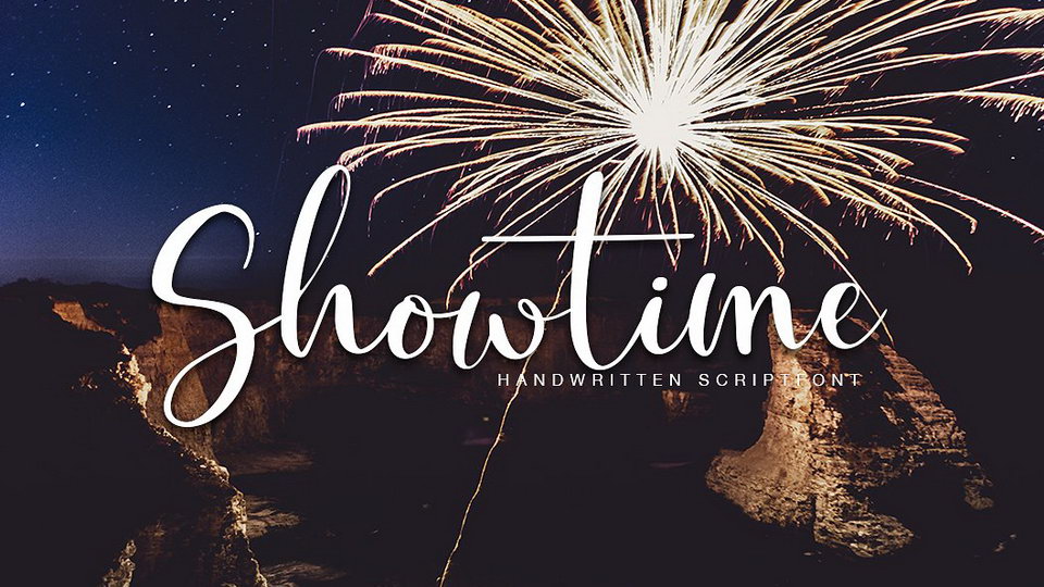 

Showtime: A Modern Calligraphy Script Font with a Playful Yet Elegant Look