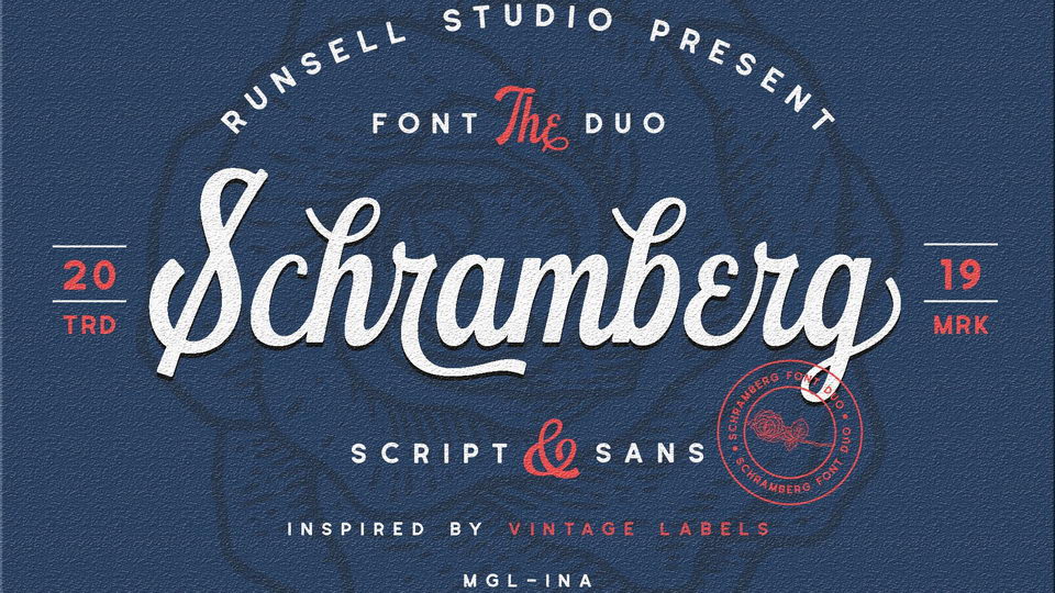 

Schramberg: A Vintage-Inspired Typeface with Modern Design Elements