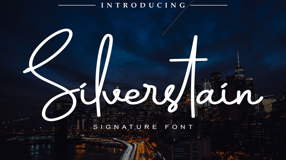 

Silverstain: The Perfect Font for Adding a Unique and Personal Touch to Any Design