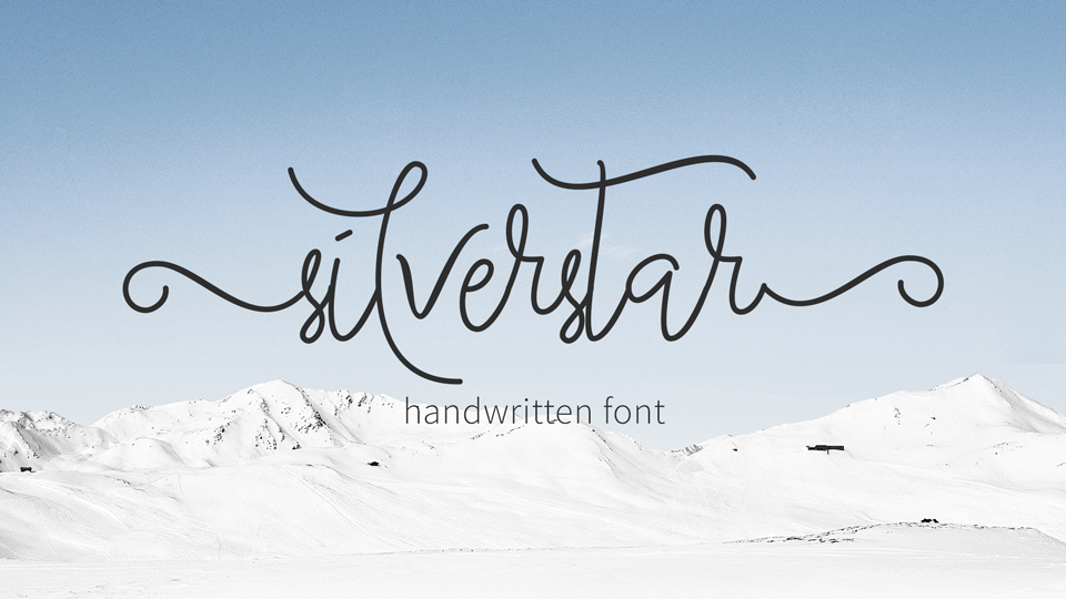 

Silverstar: A Truly Remarkable Font with Beautiful Swashes