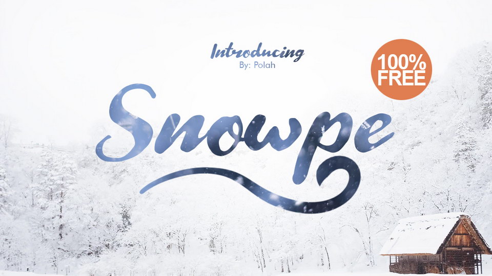 

Snowpe: A Stunning Handwritten Brush Script Font