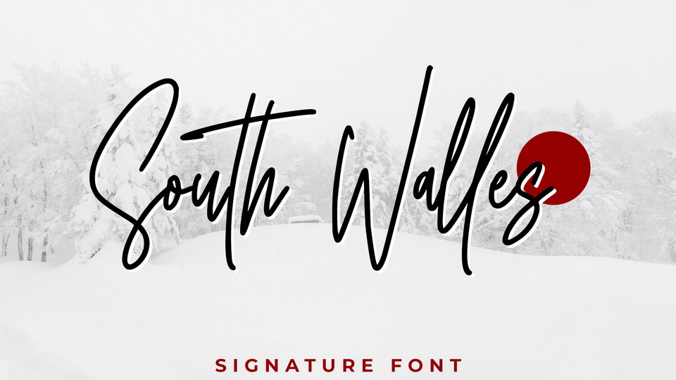 

South Walles: A Unique and Stylish Font for Adding a Personal Touch to Any Design