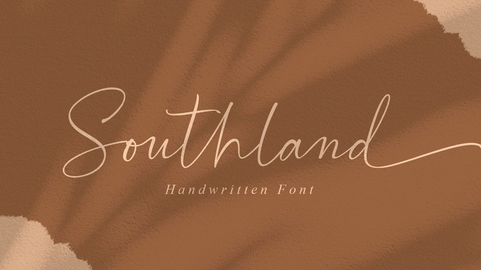 

Southland Calligraphy Font is a Work of Art