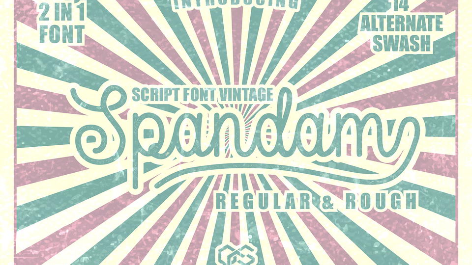 

Spandam Vintage: An Elegant, Timeless font for Any Project