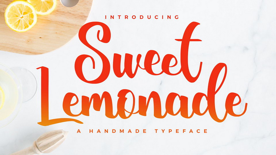 

Sweet Lemonade: A Versatile Font for Any Project