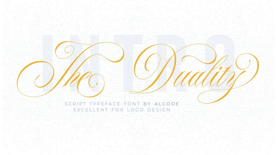 

The Duality Typeface: Eye-Catching Look and OpenType Features
