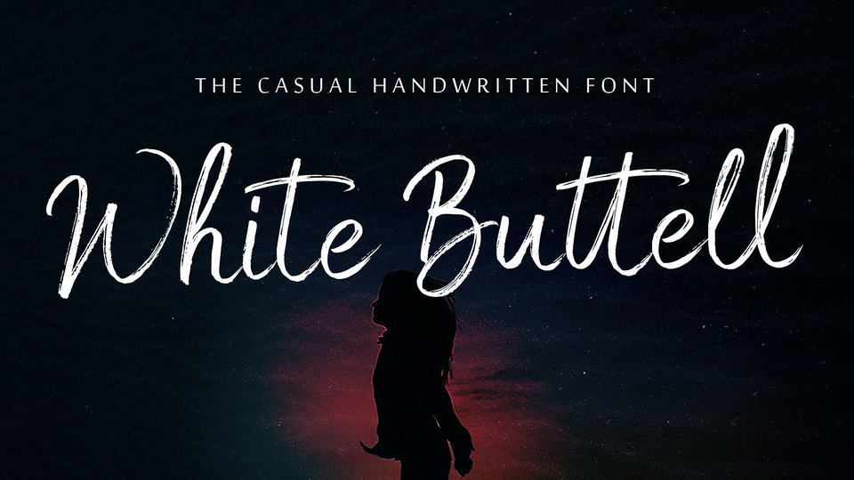 

White Buttel: A Beautifully Crafted Handwritten Brush Script Font