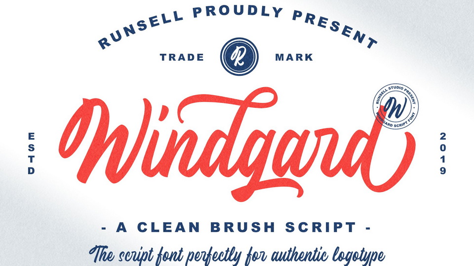 

Windgard: A Unique Font Inspired by Hand Lettering Brush Style