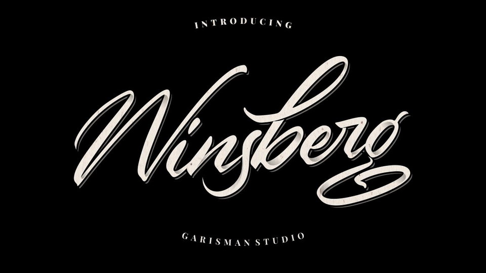 

Winsberg Font: An Elegant and Unique Modern Script