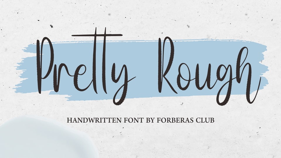  

Pretty Rough: A Stunning Handwritten Script Font for Creative Projects