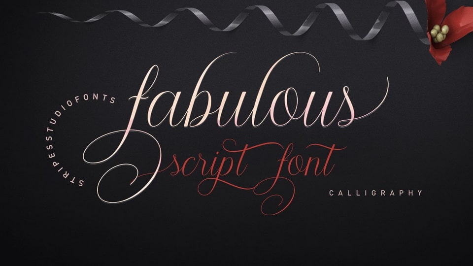 Fabulous Script: A Modern and Chic Script Font for Branding Projects