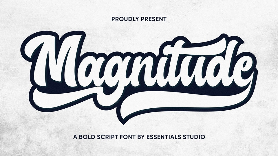 Magnitude: A Versatile Script Font for Logo Lettering and More