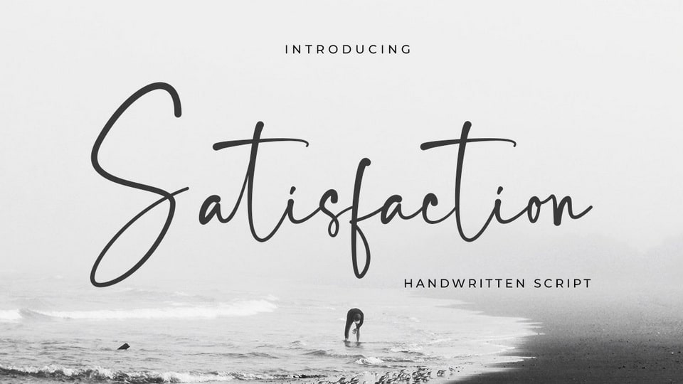Discover Satisfaction: Perfect Handwritten Script Font